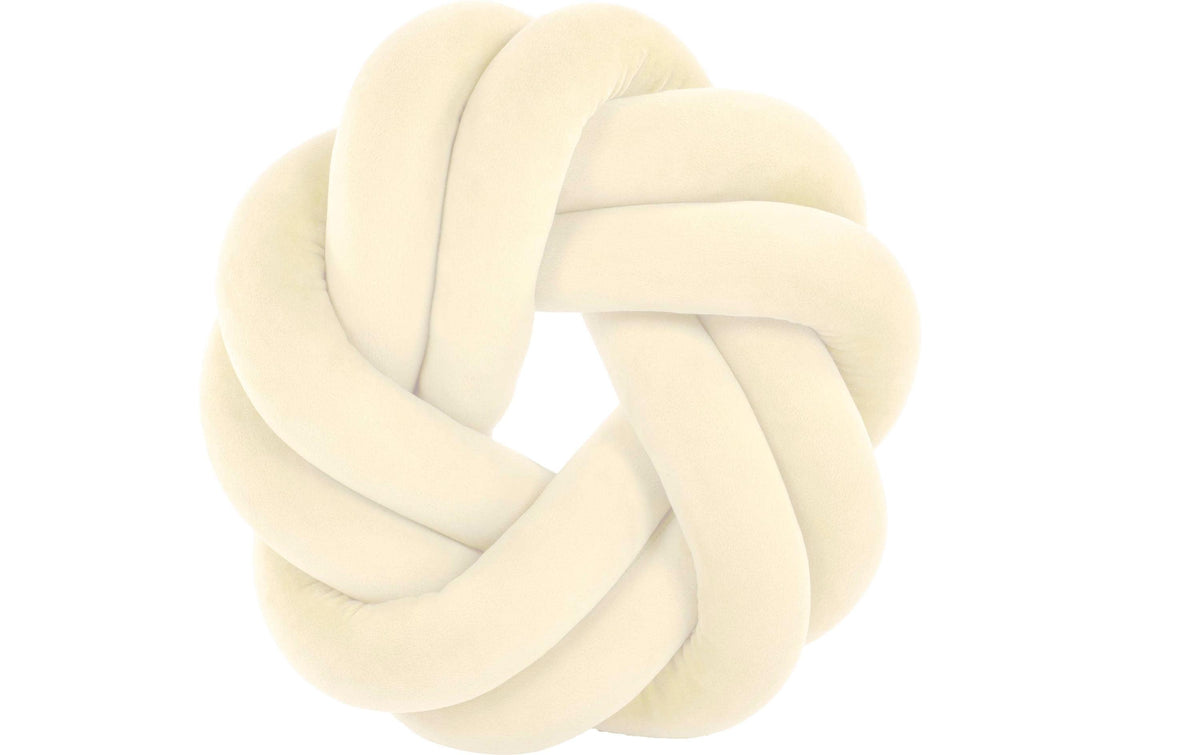 Tiseco Geknotetes Kissen 30x30x7 cm