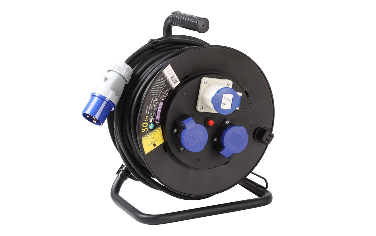 Kabelrolle Kunstsoff CEE 3P IP44 30m