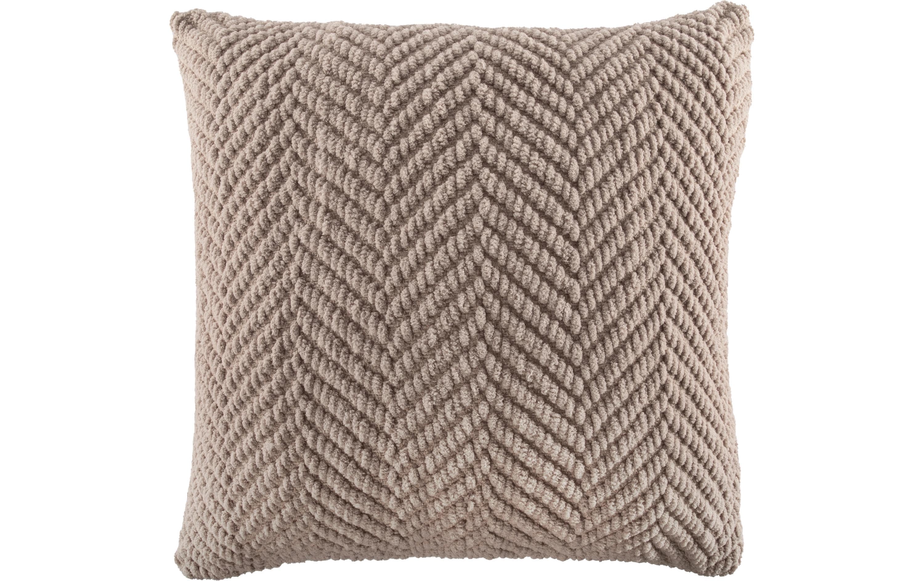 Tiseco Kissen RENEE taupe