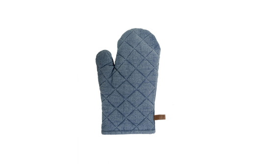 Tiseco | Ofenhandschuh MYRNA blau | 18x28 cm
