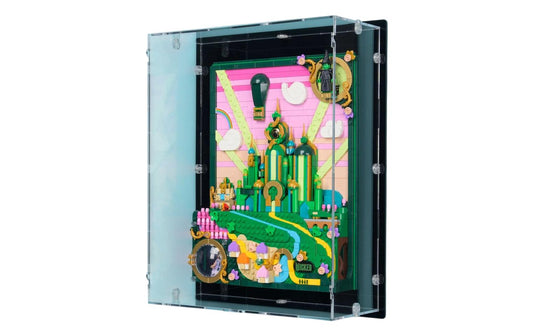 iDisplayit | 75685 Emerald City Wandkunst | mit schwarzem Boden