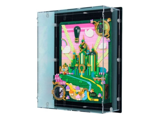 iDisplayit | 75685 Emerald City Wandkunst | mit schwarzem Boden