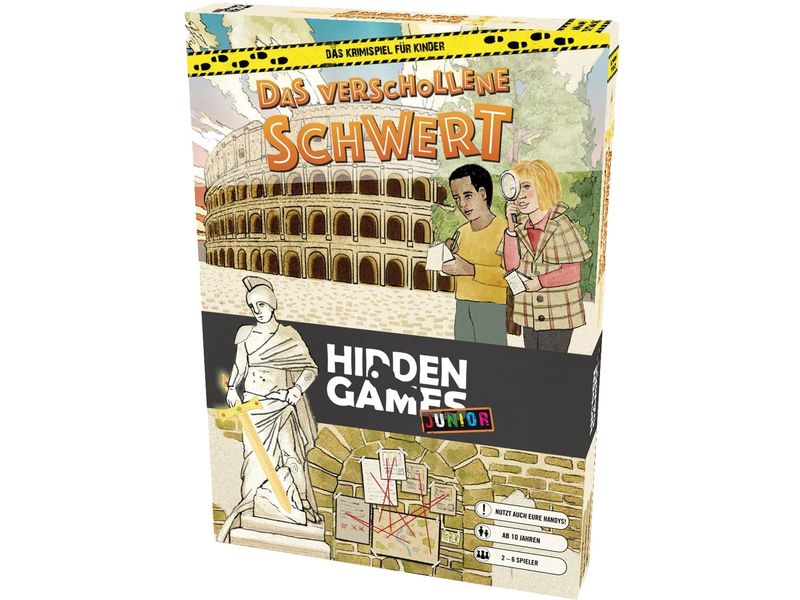 Hidden Games | Das verschollene Schwert | ab 10 Jahren, 1-6 Spielende