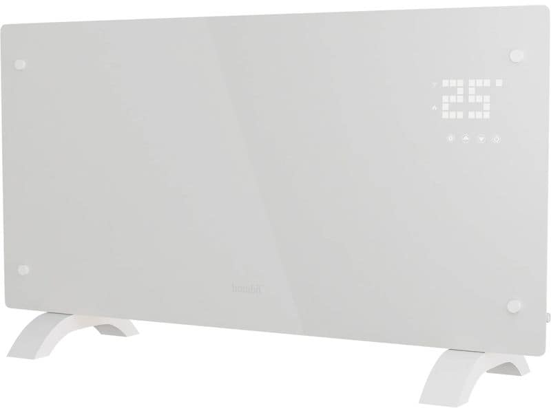 hombli | Smart Convection Heater | 2000W White Glass