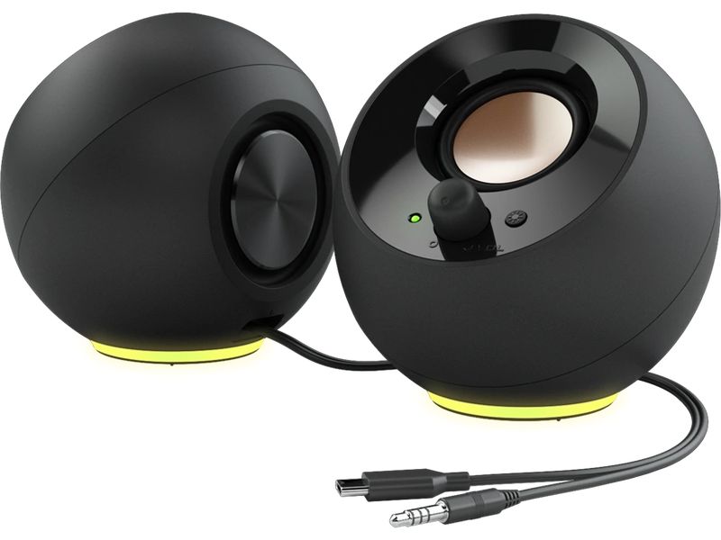 CREATIVE | Pebble SE RGB Stereo Lautsprecher | schwarz