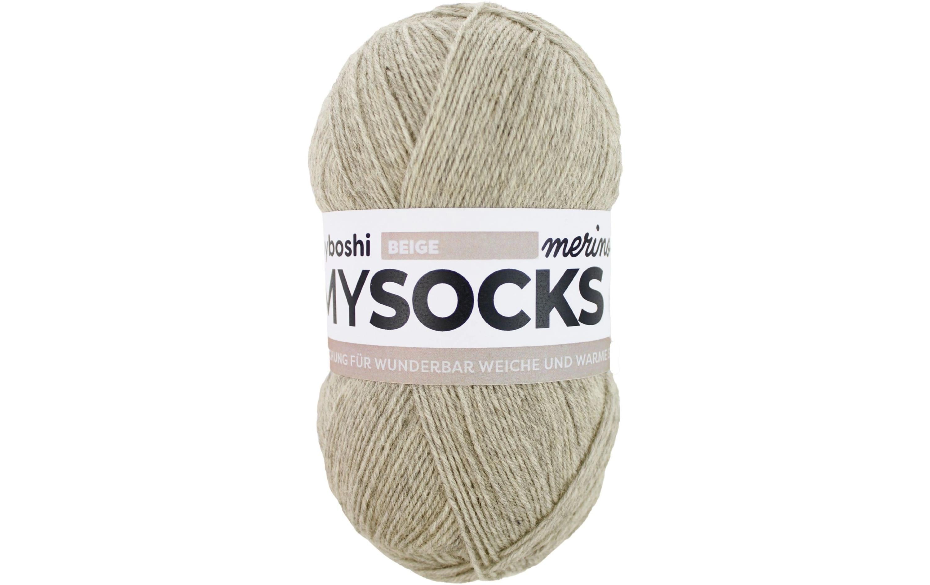 myboshi mysocks Merino melange Beige