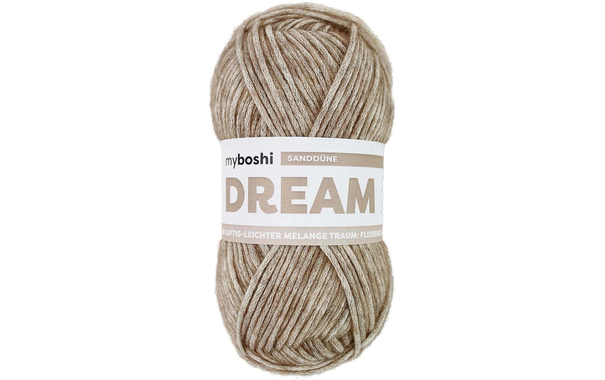 myboshi Wolle Dream hellbaun meliert