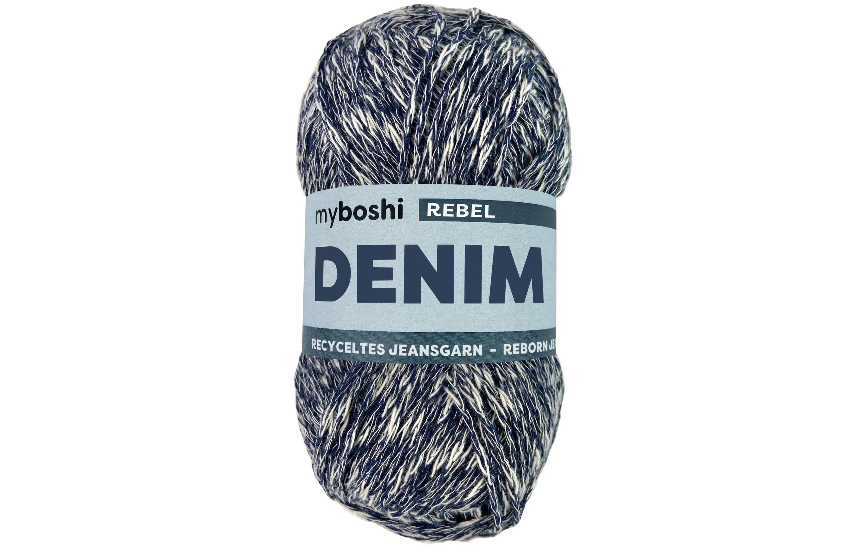 myboshi Wolle Denim Rebel, dunkelblau