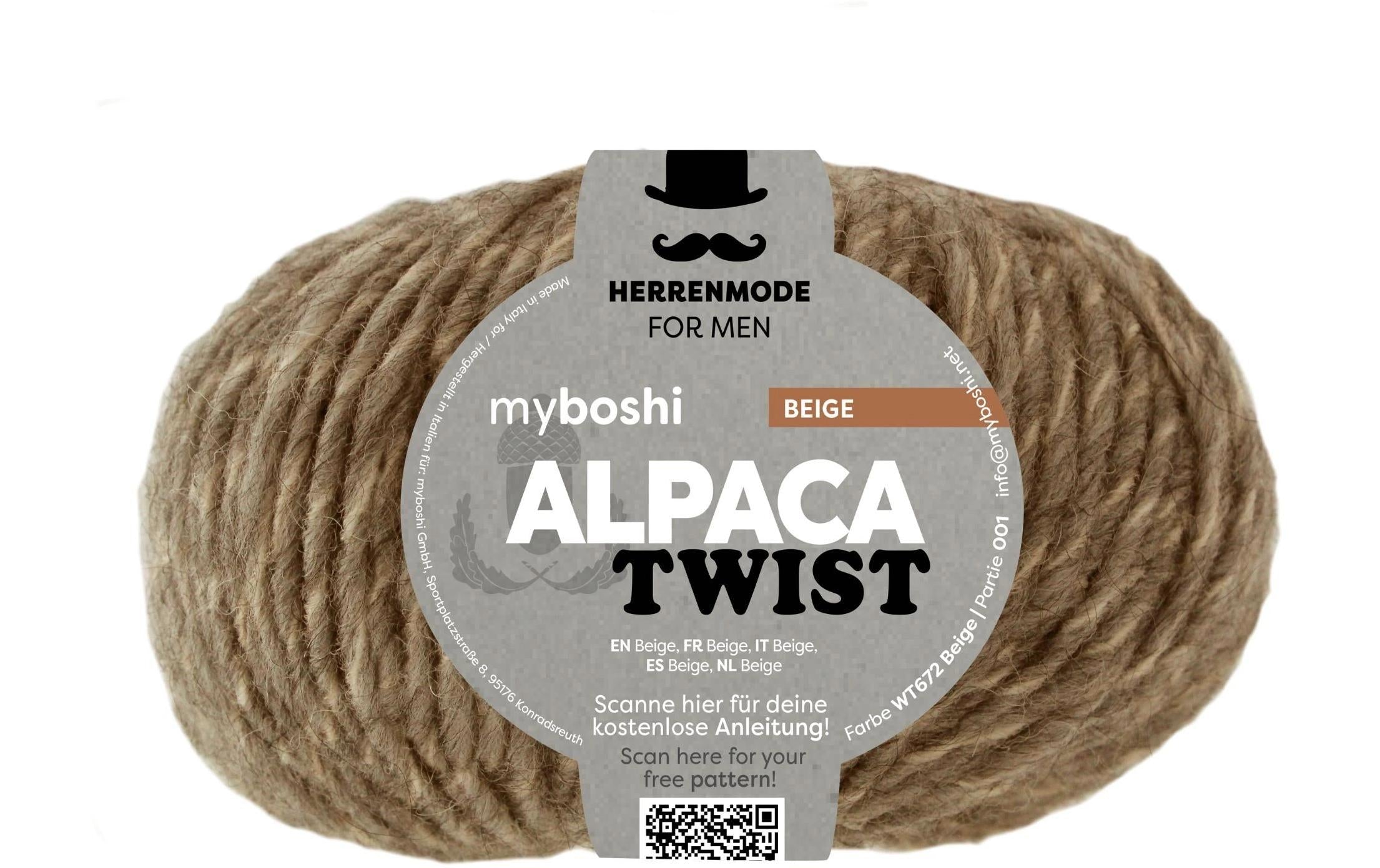 myboshi Alpaca Twist Beige