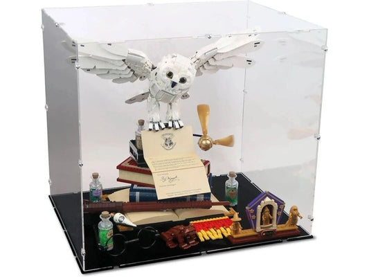 iDisplayit | Acryl-Display 76391 Harry Potter Ikonen | (mit schwarzem Boden)