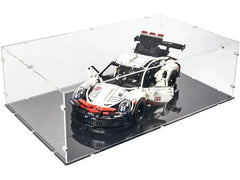 iDisplayit | Acryl-Display XL 42096 Porsche 911 RSR | (mit schwarzem Boden)