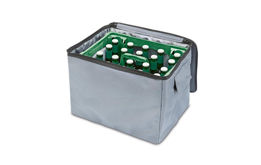EASYmaxx | Kühltasche 45l grau | für Getränkekasten