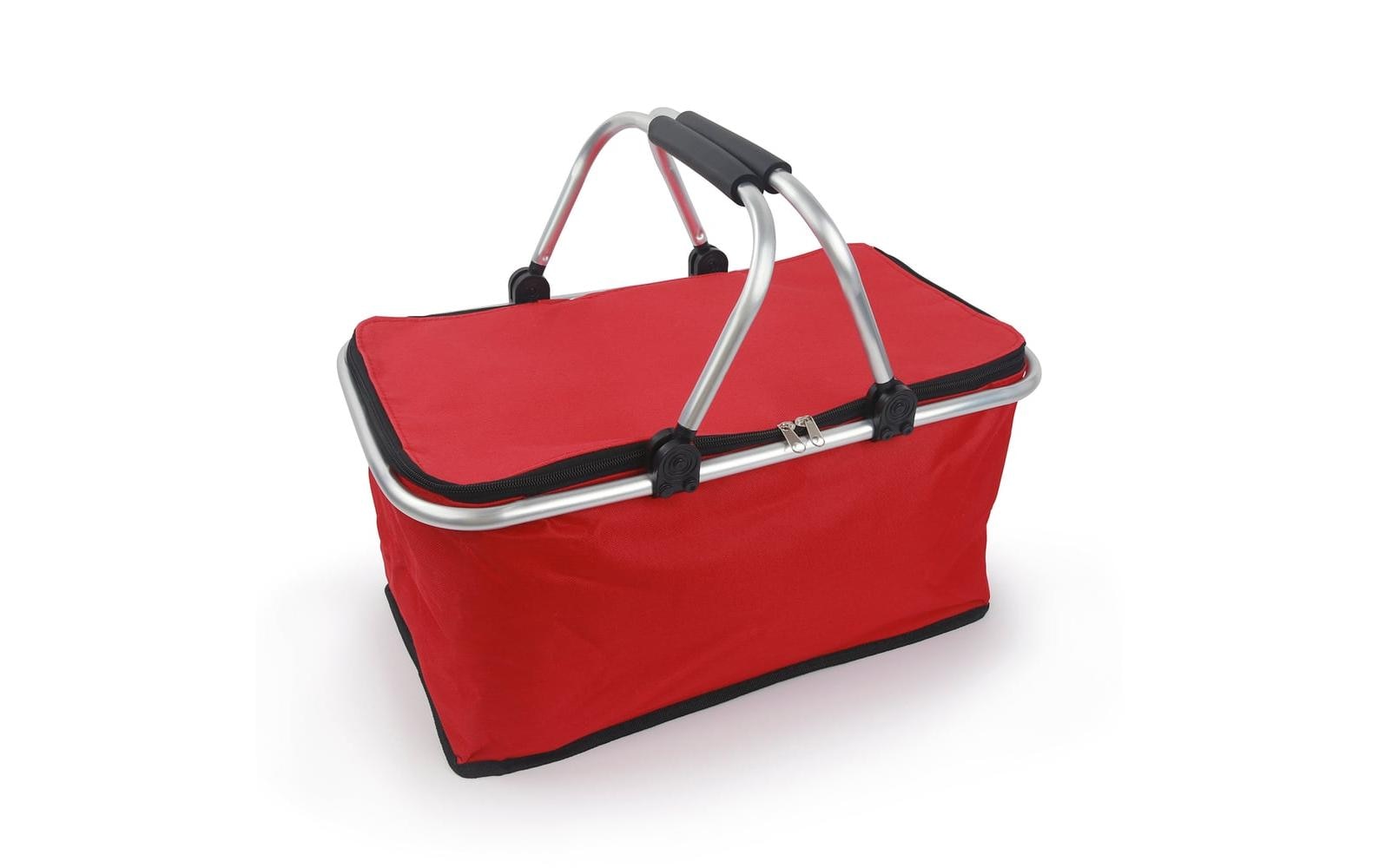 EASYmaxx Thermo-Einkaufskorb 25l rot