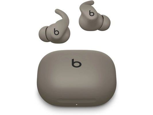 Apple Beats | Apple Powerbeats Fit TW ANC Sportkopfhörer | Gravel Grey, IPX 4, bis 30h Akkulaufzeit
