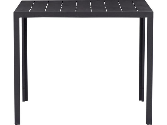 Schou | Gartentisch NOAH - 90x90cm | Schwarz