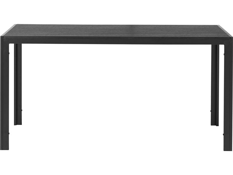 Schou | Gartentisch NOAH | 150x90cm - Schwarz