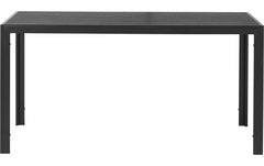 Schou | Gartentisch NOAH | 150x90cm - Schwarz