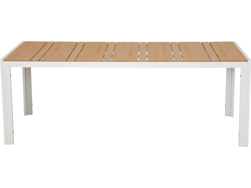 Schou | Gartentisch NOAH | 205x90cm - Grau,Teak