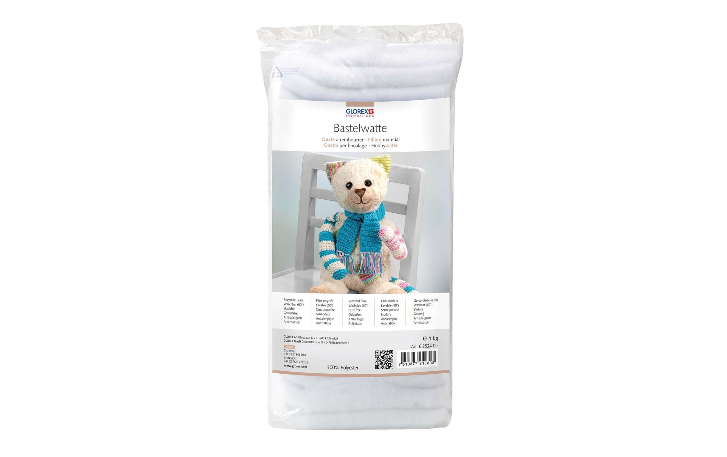 Glorex Bastelwatte weiss