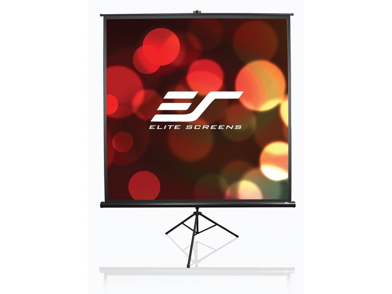 Elite Screens | TRIPOD - MOBILE STATIV PROJEKTIONSLEINWAND | Schwarz / 16:9 / 203 x 115