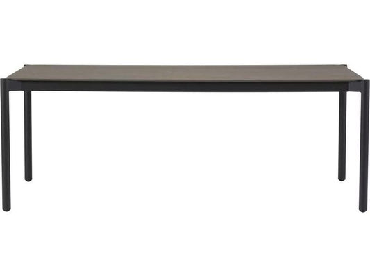 Schou | Gartentisch BO - 205x100cm | Schwarz