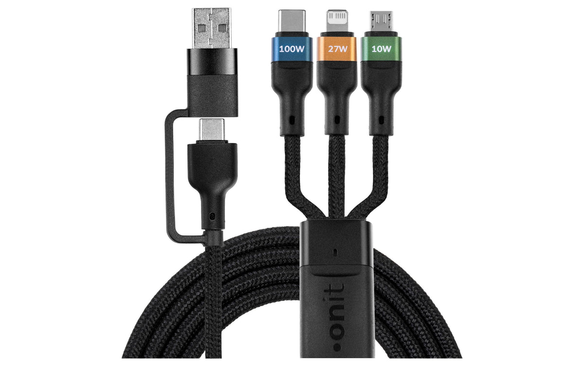 onit, USB 2.0-Kabel USB A/USB C - Lightning