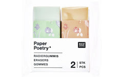 Rico Radiergummi Set Mint  /  Peach