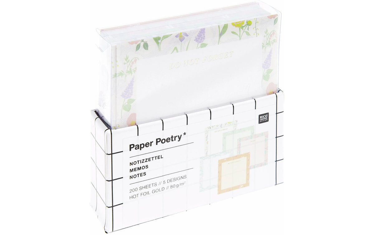Rico Notizzettel-Box Flower Frames