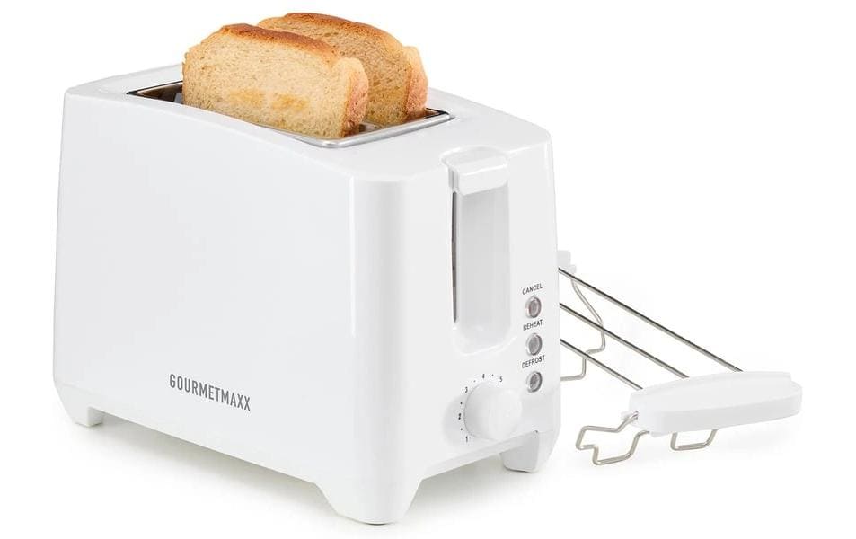 GOURMETmaxx Toaster 750W weiss