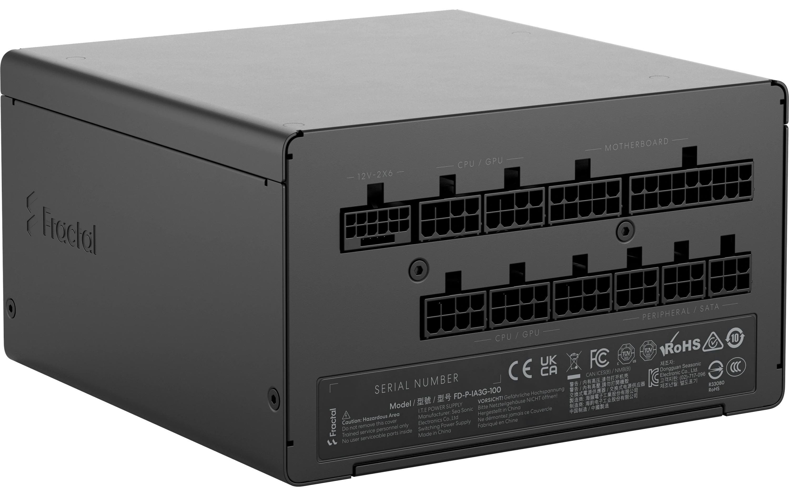 Netzteil Fractal ION 3, 1000W, 80+Gold