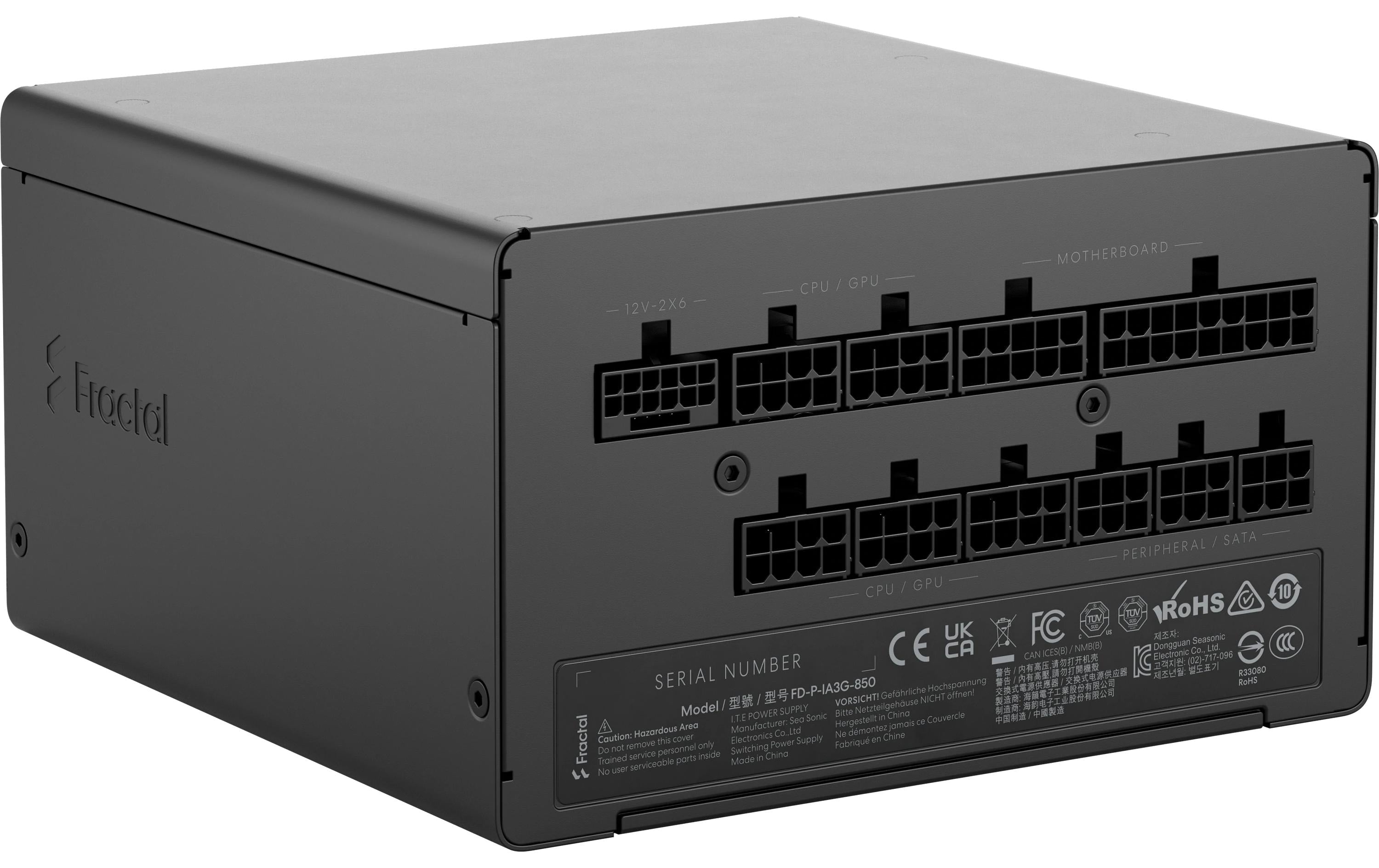 Netzteil Fractal ION 3, 850W, 80+Gold