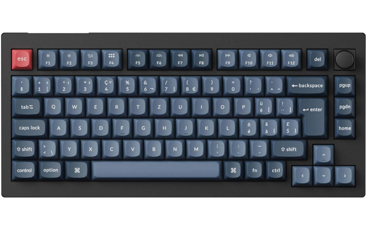 Keychron V1 Max Black Red Switch, CH
