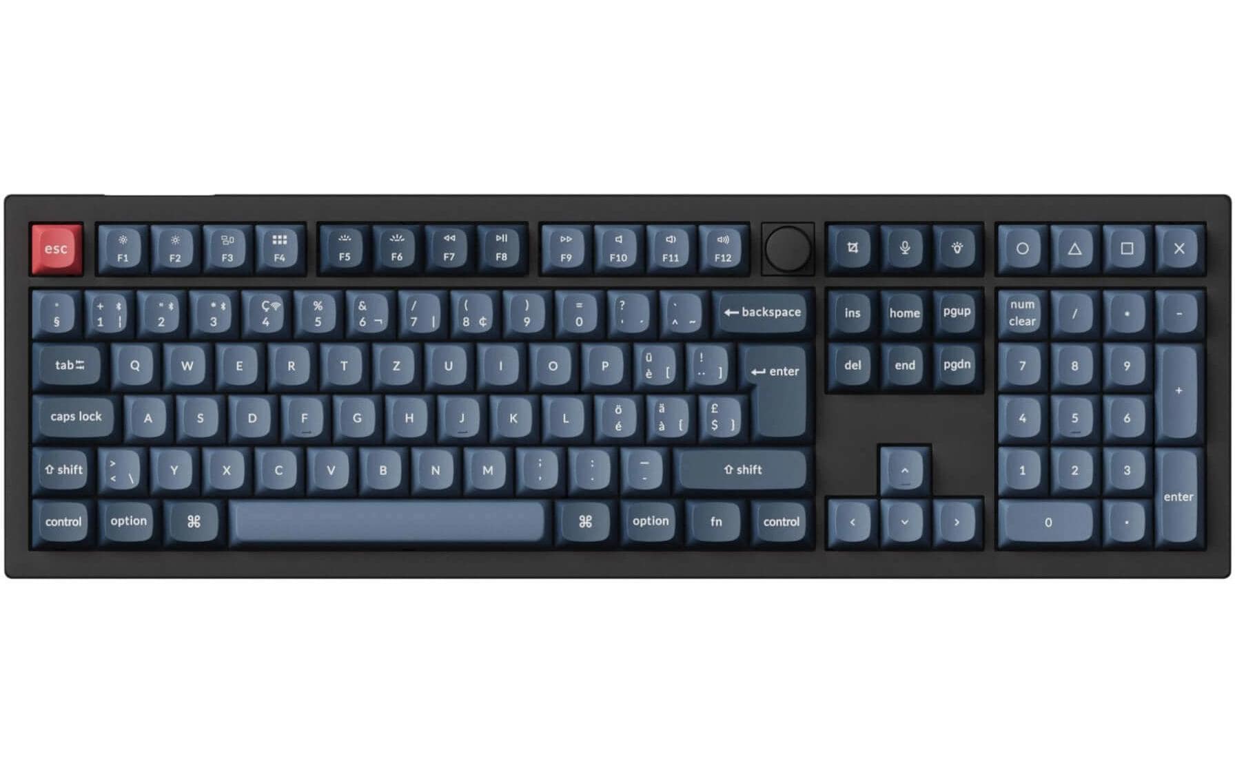 Keychron V6 Max Black Brown Switch, CH