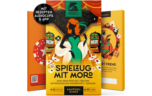 Gourmet Criminelle | Spielzug mit Mord | ab 16 Jahren, 4-6 Spielende