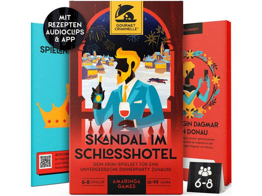 Gourmet Criminelle | Skandal im Schlosshotel | ab 16 Jahren, 4-6 Spielende
