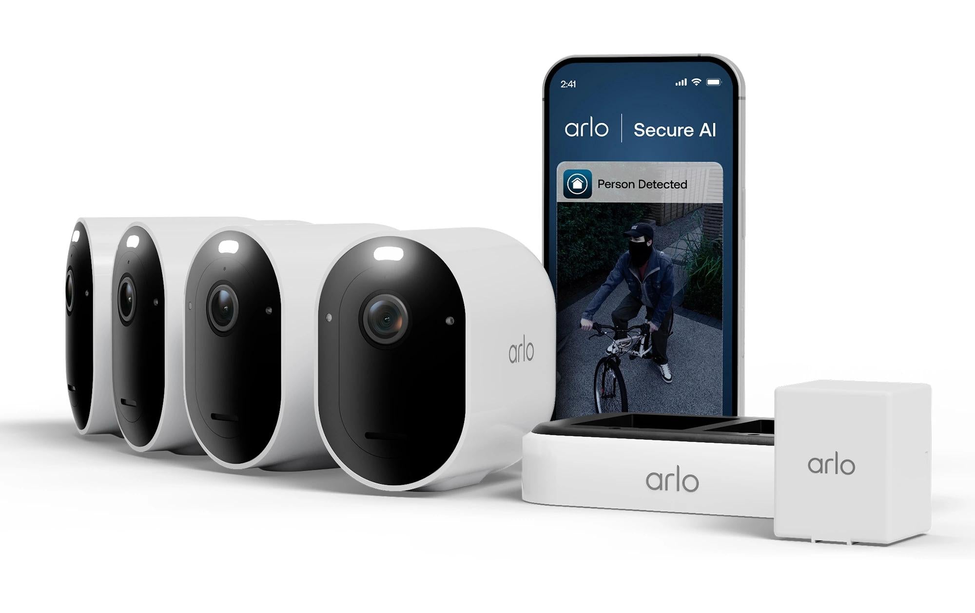 Arlo VMC4470P IP Kamera 4er Set
