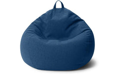 URBANARA Sitzsack 120l blau Basic-Comfort