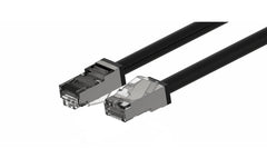 Wirewin Patchkabel: S/FTP, 30m, schwarz