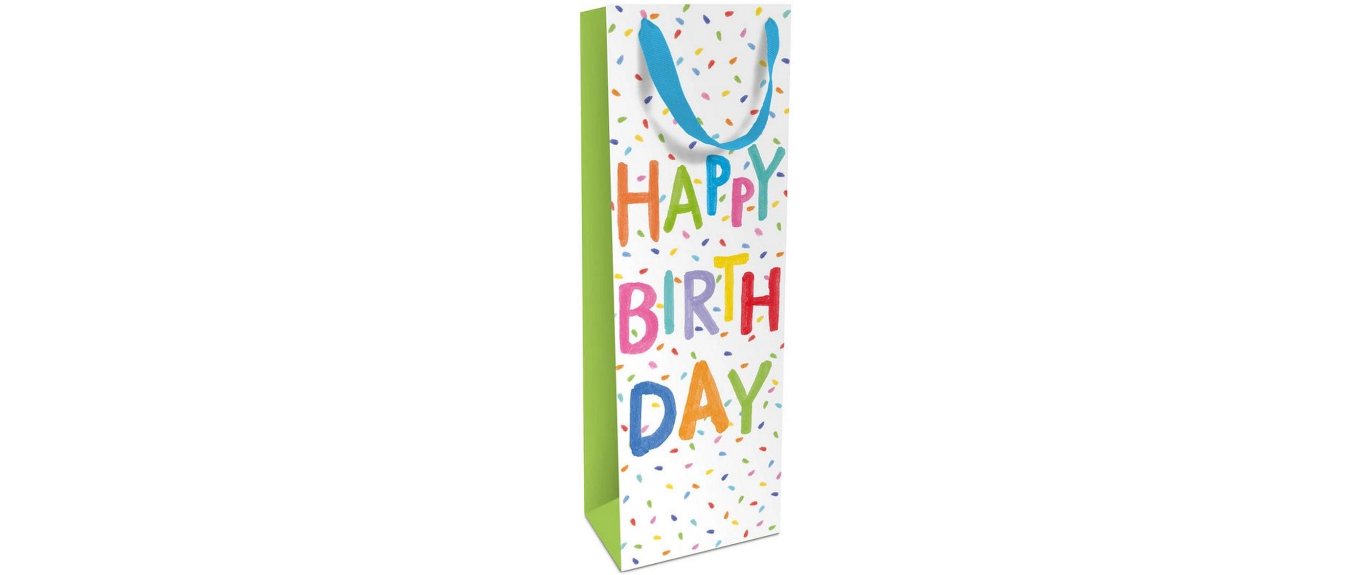 B+C Flaschentasche Happy Birthday