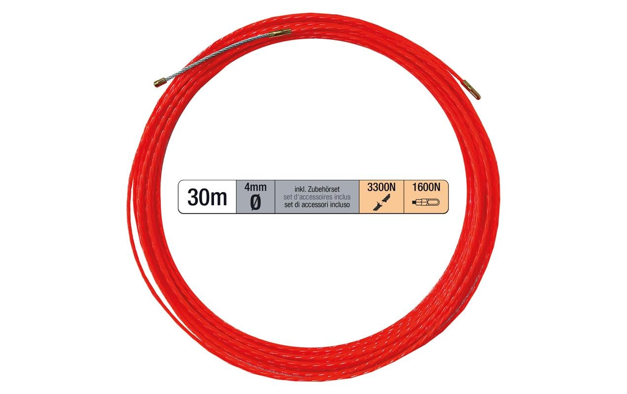Einzugsband 4mm, 30m, PET