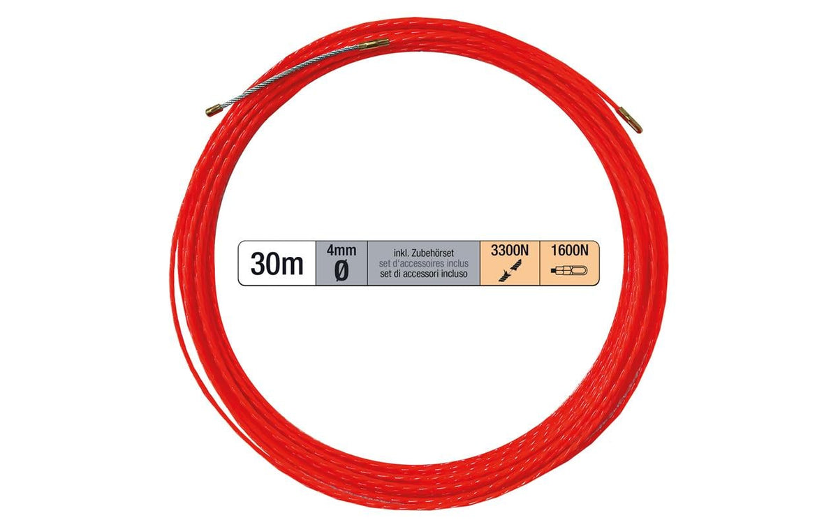 Einzugsband 4mm, 30m, PET