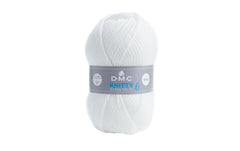 DMC Wolle Knitty 6 reinweiss