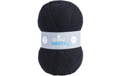 DMC Wolle Knitty 6 schwarz