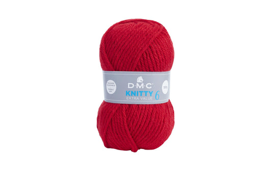 DMC Wolle Knitty 6 rot