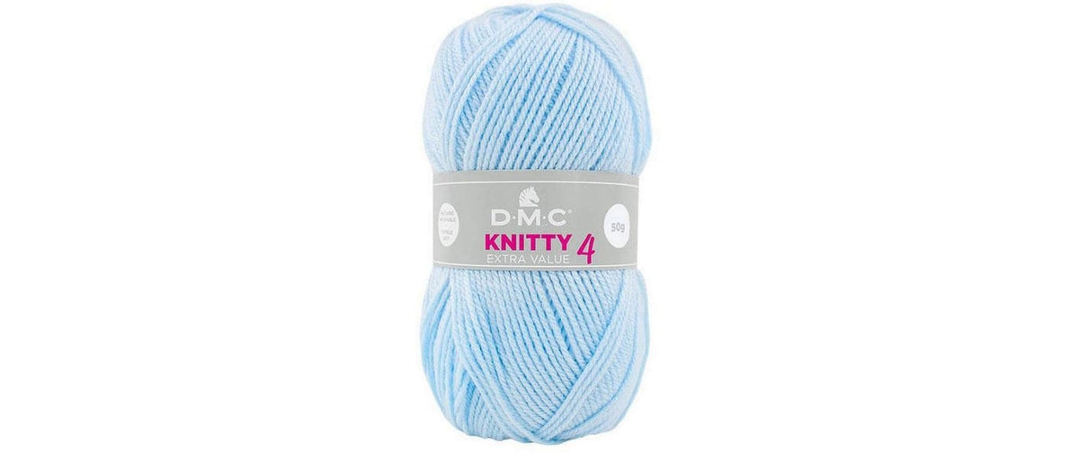 DMC Wolle Knitty 4 Mini, hellblau