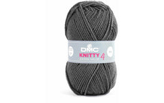 DMC Wolle Knitty 4 Mini, grau-blau melliert