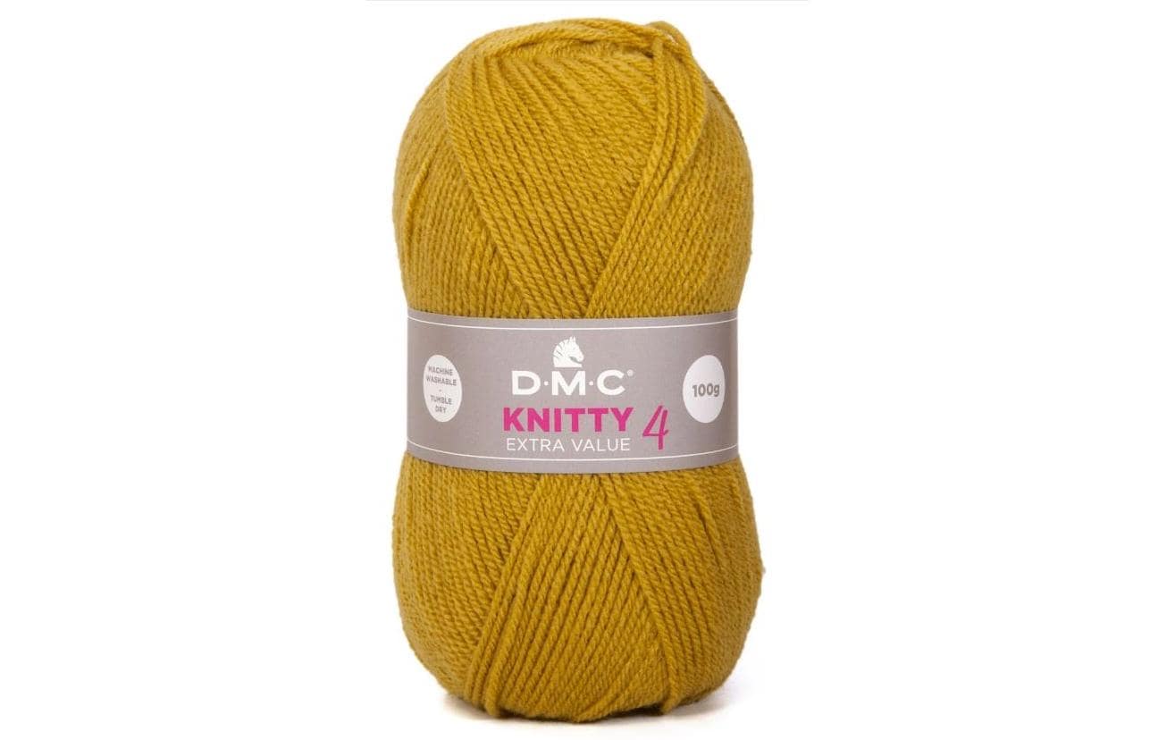 DMC Wolle Knitty 4 Mini, ocker