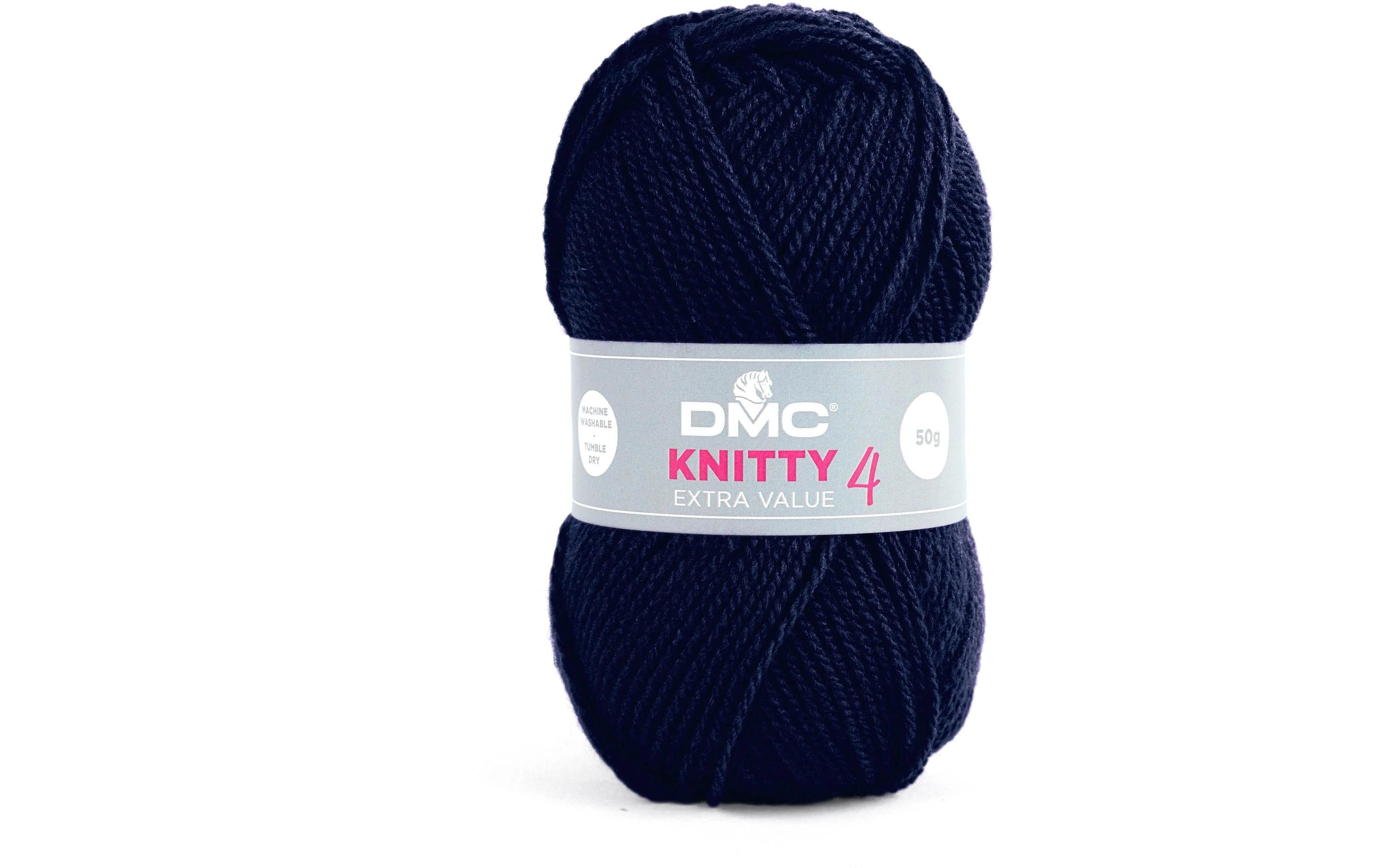 DMC Wolle Knitty 4 Mini, dunkelblau