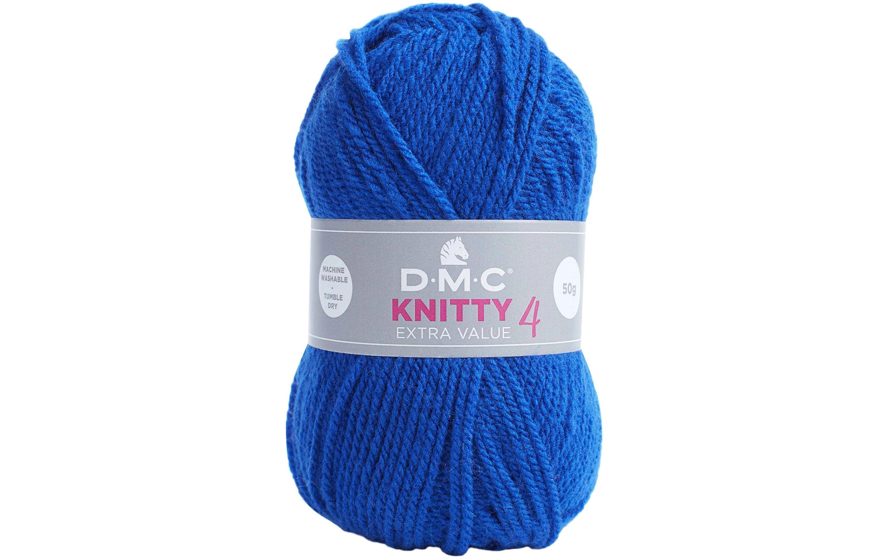 DMC Wolle Knitty 4 Mini, königblau