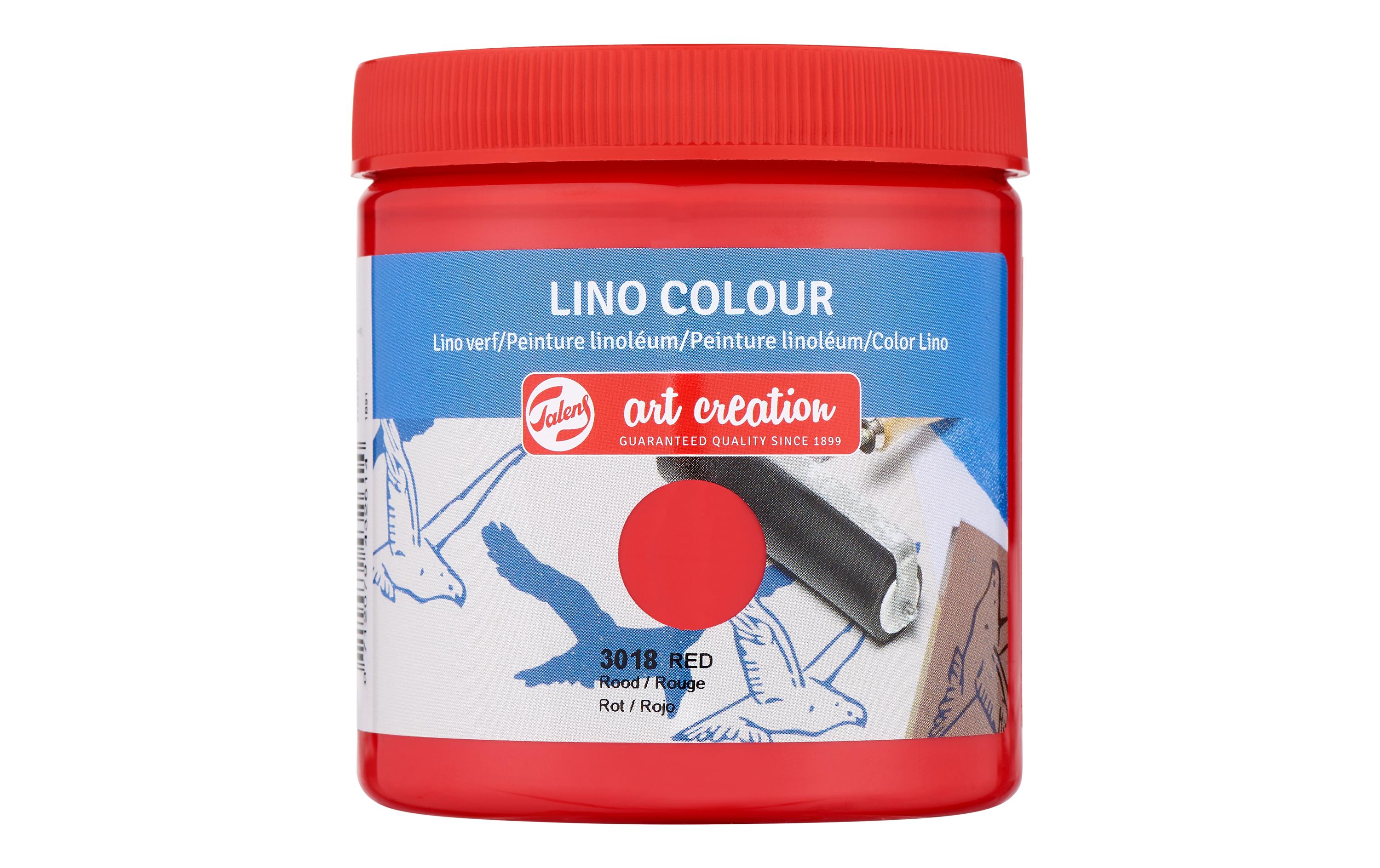 Talens Linoldruckfarbe Rot